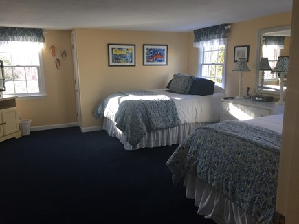 East Falmouth Cape Cod vacation rental - Upstairs Bedroom #1 with 2 Queen Beds