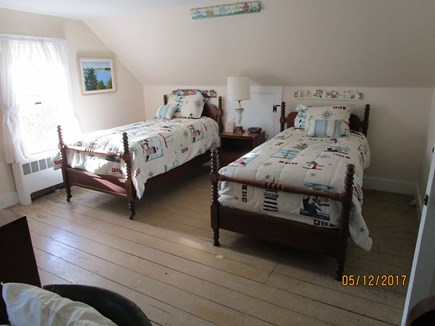 Falmouth Cape Cod vacation rental - #2. Upstairs 2 twins,1 XL twin, 2 dressers, closet;