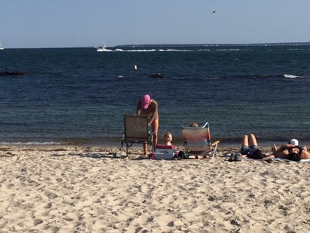 Falmouth Cape Cod vacation rental - Surf Drive Beach is great for kids, shallow;has food, bathrooms
