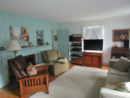 Falmouth Cape Cod vacation rental - Living room. Comfortable furniture. Thermostats up and down