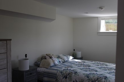 Truro Cape Cod vacation rental - Lower level bedroom with double bed