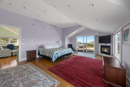 Truro Cape Cod vacation rental - Primary Suite with Slider to a small deck