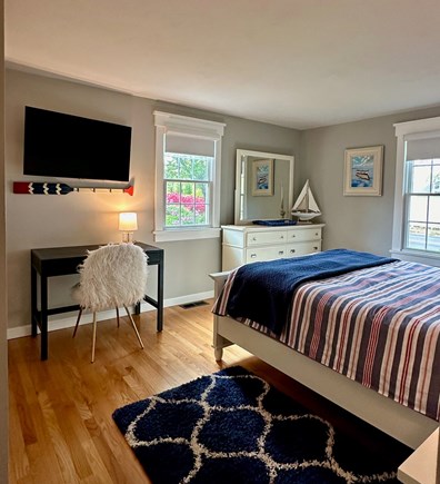 South Chatham Cape Cod vacation rental - Spacious queen BR with desk.