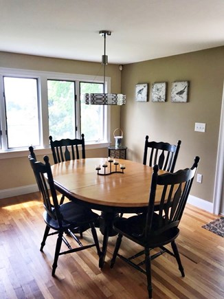 Chatham Cape Cod vacation rental - Dining area that comfortably seats 6 and opens to the deck.