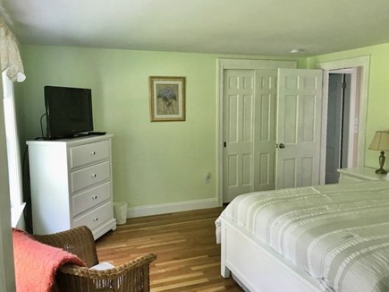 Chatham Cape Cod vacation rental - Bright and cheery first floor master bedroom with 2 closets.