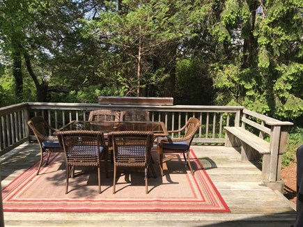 Chatham Cape Cod vacation rental - Deck off of dining area with beautiful views.
