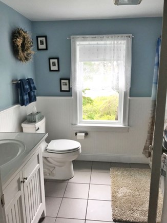Chatham Cape Cod vacation rental - Main floor bathroom with shower/tub unit.