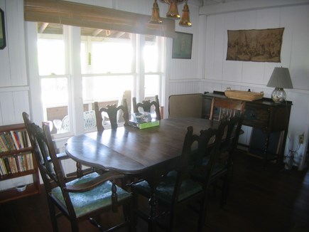 East Orleans Nauset Heights Cape Cod vacation rental - Original side of home Dining area
