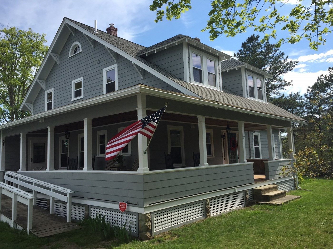 Bourne Vacation Rental home in Cape Cod MA 02532, on Queen Sewell Pond