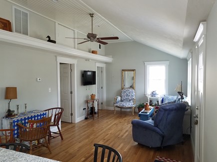 Dennisport Cape Cod vacation rental - View of living room / dining area from kitchen.