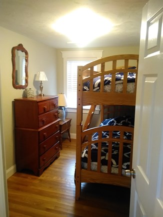 Dennisport Cape Cod vacation rental - Bedroom with bunk beds.