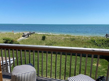 South Yarmouth/Bass River Cape Cod vacation rental - Master suite balcony with amazing ocean views