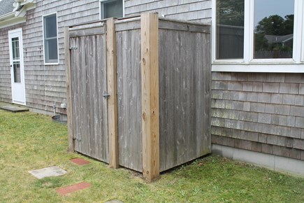 South Chatham Cape Cod vacation rental - Outdoor shower