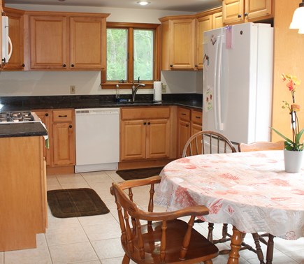 South Chatham Cape Cod vacation rental - Spacious kitchen with Keurig coffee machine