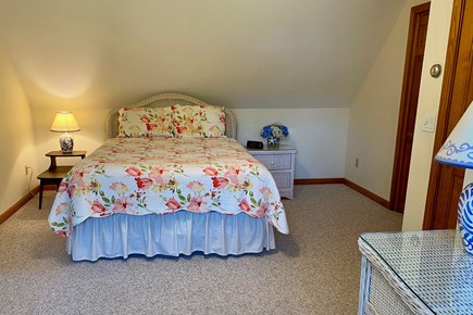 South Chatham Cape Cod vacation rental - Queen bedroom with television