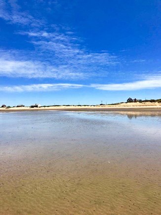 Eastham Cape Cod vacation rental - Sunken Meadow Beach at low tide from the flats Easy 1/2 mile walk