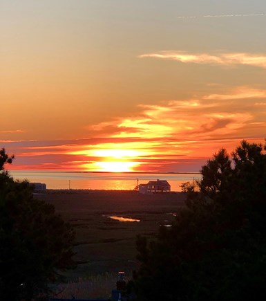 Eastham Cape Cod vacation rental - Beautiful sunsets and bay views from the upper crow's nest.