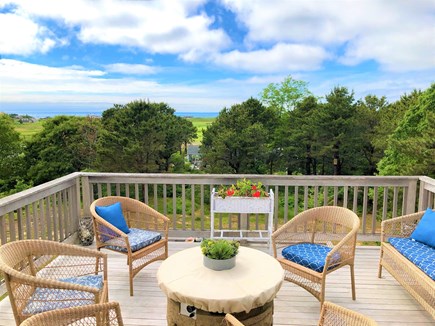 Eastham Cape Cod vacation rental - Crow's nest high above lower deck. Great views!
