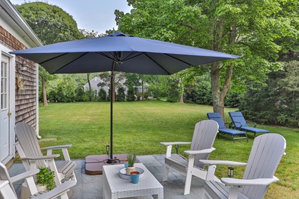 Orleans Cape Cod vacation rental - Lovely patio with large umbrella