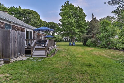 Orleans Cape Cod vacation rental - Deck, outdoor shower and huge yard