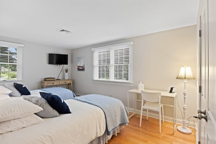 Orleans Cape Cod vacation rental - 2nd bedroom with 2 twins or convert to king.