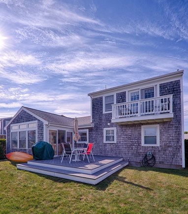 Centerville Cape Cod vacation rental - Relax on the back deck