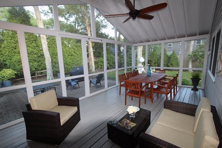 East Falmouth Cape Cod vacation rental - Screened in porch