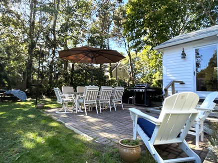 Harwich Port Cape Cod vacation rental - Patio with gas grille