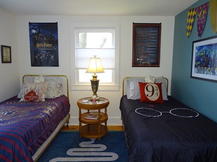 Hyannis Cape Cod vacation rental - Harry Potter themed twin bedroom