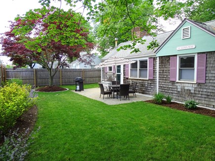 Hyannis Cape Cod vacation rental - Lovely and fenced back yard and patio