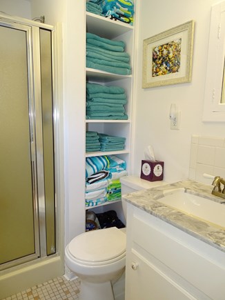 Hyannis Cape Cod vacation rental - Updated bathroom with shower