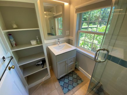 East Orleans Cape Cod vacation rental - New renovated bathroom: new vanity, sink, toilet & paint