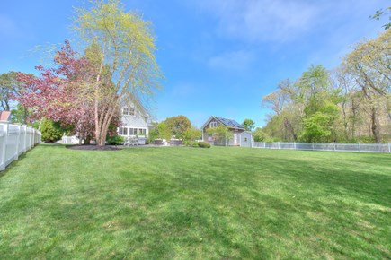 Harwich Port Cape Cod vacation rental - Large back yard