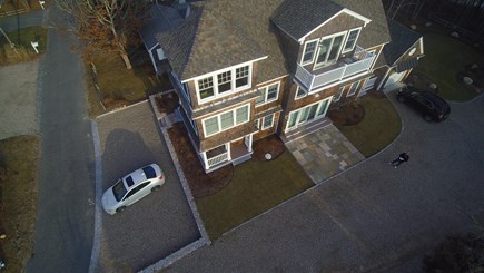 Mashpee / Popponesset Cape Cod vacation rental - Aerial view via the drone.