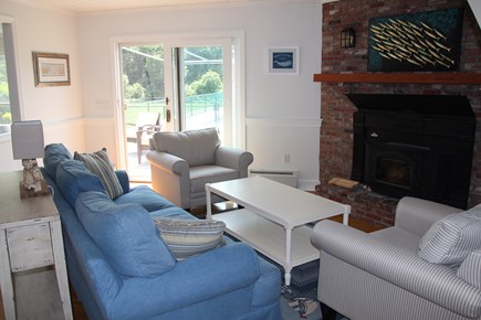 East Orleans Cape Cod vacation rental - Living room (off dining room not shown)