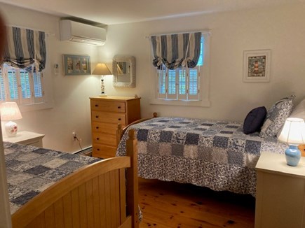 Eastham Cape Cod vacation rental - Twin Room on Main Floor  with two single beds, closet, dresser