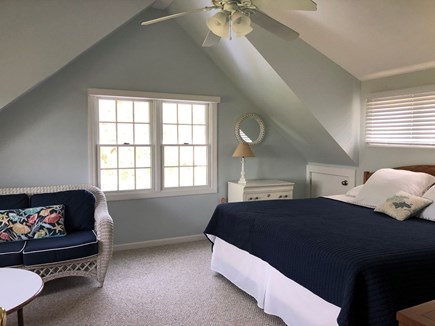 Orleans Cape Cod vacation rental - 'Bonus room' with king bed, bunks, TV; views of the bay