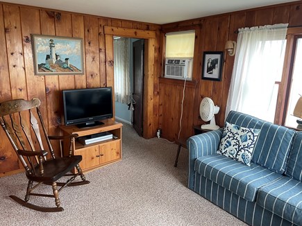 Sagamore Beach Cape Cod vacation rental - Living area with TV and DVD player.