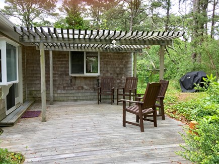 Eastham Cape Cod vacation rental - Patio (picnic table and benches not visible)