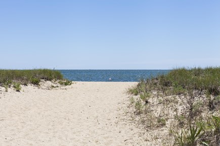 Popponesset, Mashpee Cape Cod vacation rental - Popponesset Beach Entrance