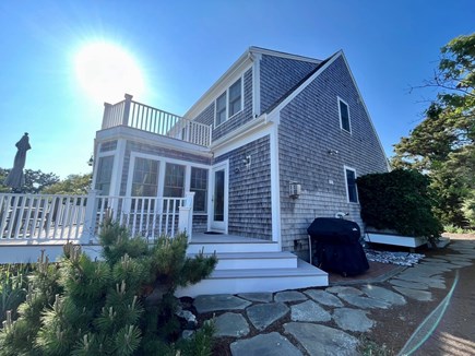 Chatham Cape Cod vacation rental - Entrance to Side Deck