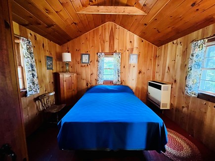 South Chatham Cape Cod vacation rental - Back bedroom with queen bed.