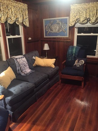 Harwichport Cape Cod vacation rental - Living room with TV & WIFI