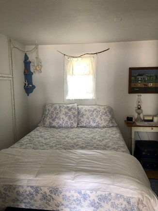 Dennisport Cape Cod vacation rental - Cozy queen size bed in separate bedroom, adjacent bathroom.