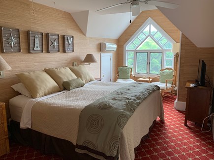 Falmouth Cape Cod vacation rental - Bedroom with King with distant ocean views