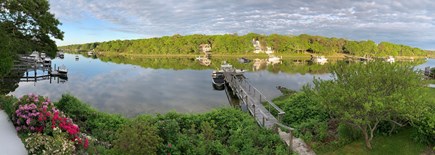 East Falmouth  Cape Cod vacation rental - You can see the beauty of the river in this panoramic photo.