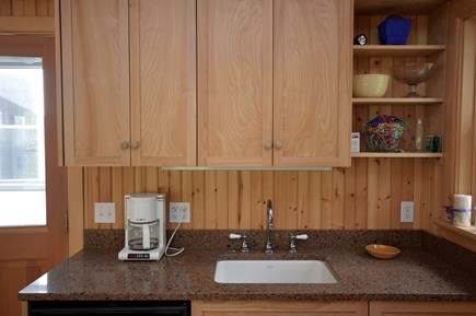 Truro Cape Cod vacation rental - Pool house kitchenette