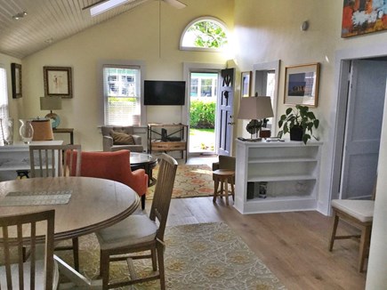 Provincetown Cape Cod vacation rental - Dining room into living room