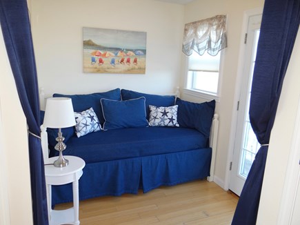 North Truro Cape Cod vacation rental - Upstairs twin daybed nook, door to street side deck. Sleeps 1.