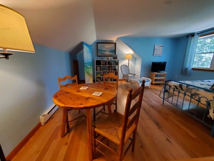 Eastham Cape Cod vacation rental - Upstairs Loft area with TV, Library and Table